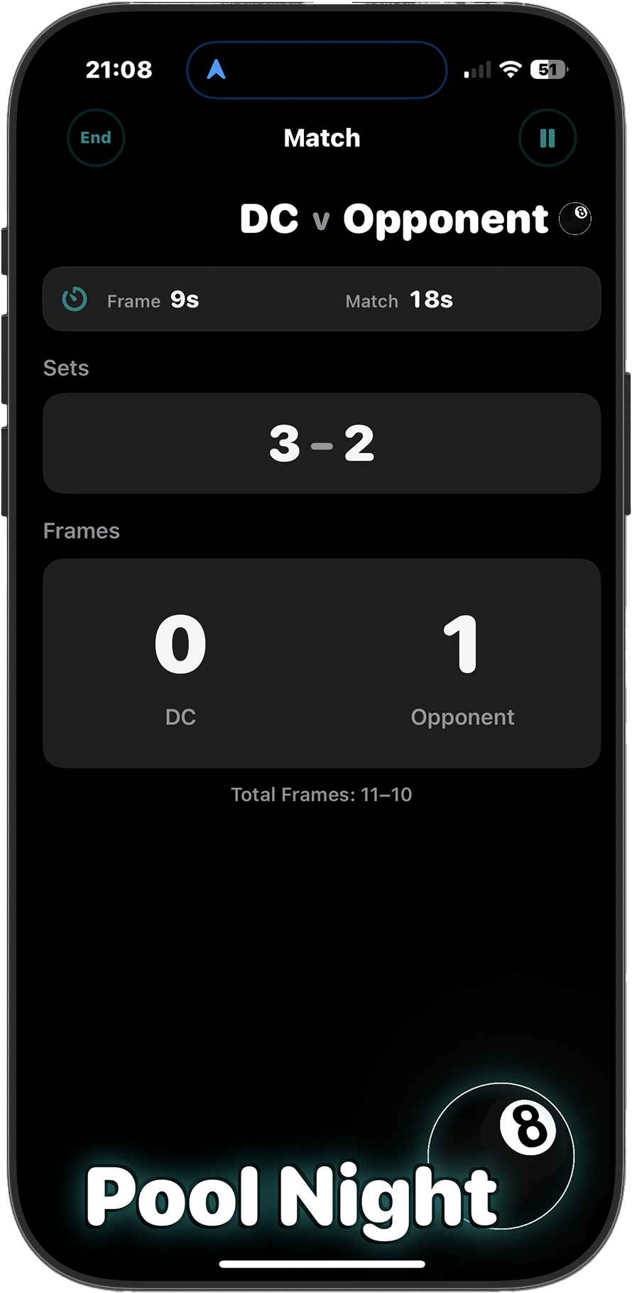 CaveScore iOS screenshot 2